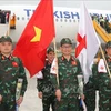Socorristas militares vietnamitas cumplen misión de rescate en Turquía