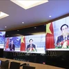 Máximos dirigentes legislativos vietnamitas y chinos sostienen conversaciones en línea