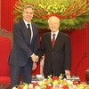 Máximo dirigente de Vietnam recibe al secretario de Estado de Estados Unidos