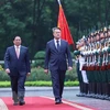 Premier vietnamita preside ceremonia de bienvenida a su homólogo luxemburgués 