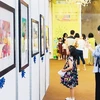 Exponen más de 400 pinturas de niños vietnamitas