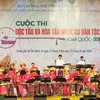 Efectúan en Vietnam concurso de solista y concierto de instrumentos tradicionales