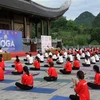 Nutrida participación en Día Internacional del Yoga en localidad vietnamita