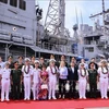 Buques de la Armada de Estados Unidos visitan ciudad vietnamita de Da Nang