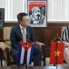 Diarios de Partidos vietnamita y cubano fomentan cooperación