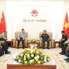 Viceministro de Defensa de Vietnam recibe a agregado militar chino