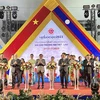 Inauguran Feria Comercial Vietnam - Laos 2023 en Vientiane