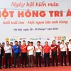 Celebran programa de donación voluntaria de sangre en Hanoi