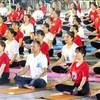 Efectúan Día Internacional de Yoga por primera vez en Quang Binh