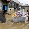 Fuertes lluvias provocan inundaciones en localidades de Camboya