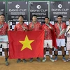 Selección de tenis vietnamita gana boleto para Grupo II de Copa Davis