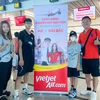 Vietjet lleva los primeros pasajeros taiwaneses al nuevo terminal en aeropuerto de Phu Bai