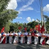 Inauguran "calle de bandera nacional" en provincia survietnamita de Bac Lieu