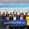 Organizan Foro de Mujeres Vietnam-Corea del Sur por la paz y la seguridad