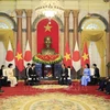 Presidente vietnamita recibe al príncipe heredero de Japón