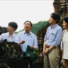Príncipe heredero de Japón visita sitios del patrimonio mundial en Quang Nam