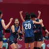 Selección vietnamita de voleibol femenino avanza a cuartos de final de ASIAD 19
