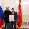 San Petersburgo honra a personas con aportes a la amistad entre Rusia y Vietnam
