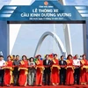 Inauguran puente de arco de acero más alto de Vietnam