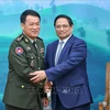 Premier vietnamita recibe al general de Fuerzas Armadas Reales de Camboya