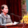 Líder del FPV felicita a recién electa presidenta de organización de masas de Camboya