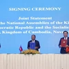 Elevan nivel de cooperación parlamentaria Vietnam-Laos-Camboya