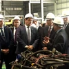 Premier bielorruso realiza una visita de trabajo en Hung Yen