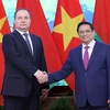 Premier vietnamita preside acto de bienvenida a su homólogo bielorruso