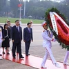 Máximo dirigente chino rinde homenaje al Presidente Ho Chi Minh