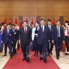 Presidente del Legislativo vietnamita se reúne con máximo dirigente chino