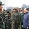 Presidente vietnamita inspecciona la preparación combativa de la fuerza especial