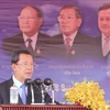 Mitin en Camboya para celebrar 45º aniversario de Victoria del 7 de enero