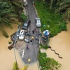 Fuertes inundaciones obligan a evacuar a casi 10 mil personas en Malasia ​