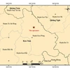 Reportan cinco terremotos en provincia altiplana de Kon Tum