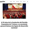 Prensa uruguaya publica entrevista del secretario general del PCV