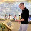 Código QR presenta pintura panorámica de la histórica victoria de Dien Bien Phu 