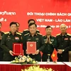 Efectúan IV Diálogo sobre Política de Defensa Vietnam – Laos