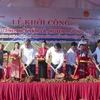 Inauguran construcción del lago Nam La en Dien Bien