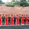 Inauguran relieve dedicado a Presidente Ho Chi Minh en zona de reliquias