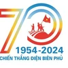 Logotipo oficial para el 70º aniversario de la victoria de Dien Bien Phu