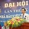 L’ouverture du Xe Congrès de l'Association des journalistes du Vietnam