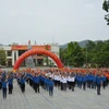 Les jeunes de Cao Bang et du Guangxi à un festival de l'amitié