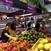 Supermarché : porte grande ouverte sur les produits agricoles des localités
