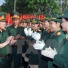 Cours d'anglais pour des officiers vietnamiens