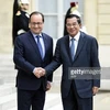Le PM cambodgien commence une visite officielle en France