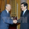 Le président Truong Tan Sang reçoit une délégation de la FEC