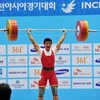 Des haltérophiles vietnamiens au Championnats du monde 2015