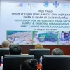 Aide allemande pour la gestion des déchets solides à Da Nang