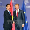 Rencontres entre Nguyen Tan Dung et des dirigeants de l'UE
