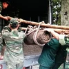 Une bombe de 250 kg découverte à Hung Yen